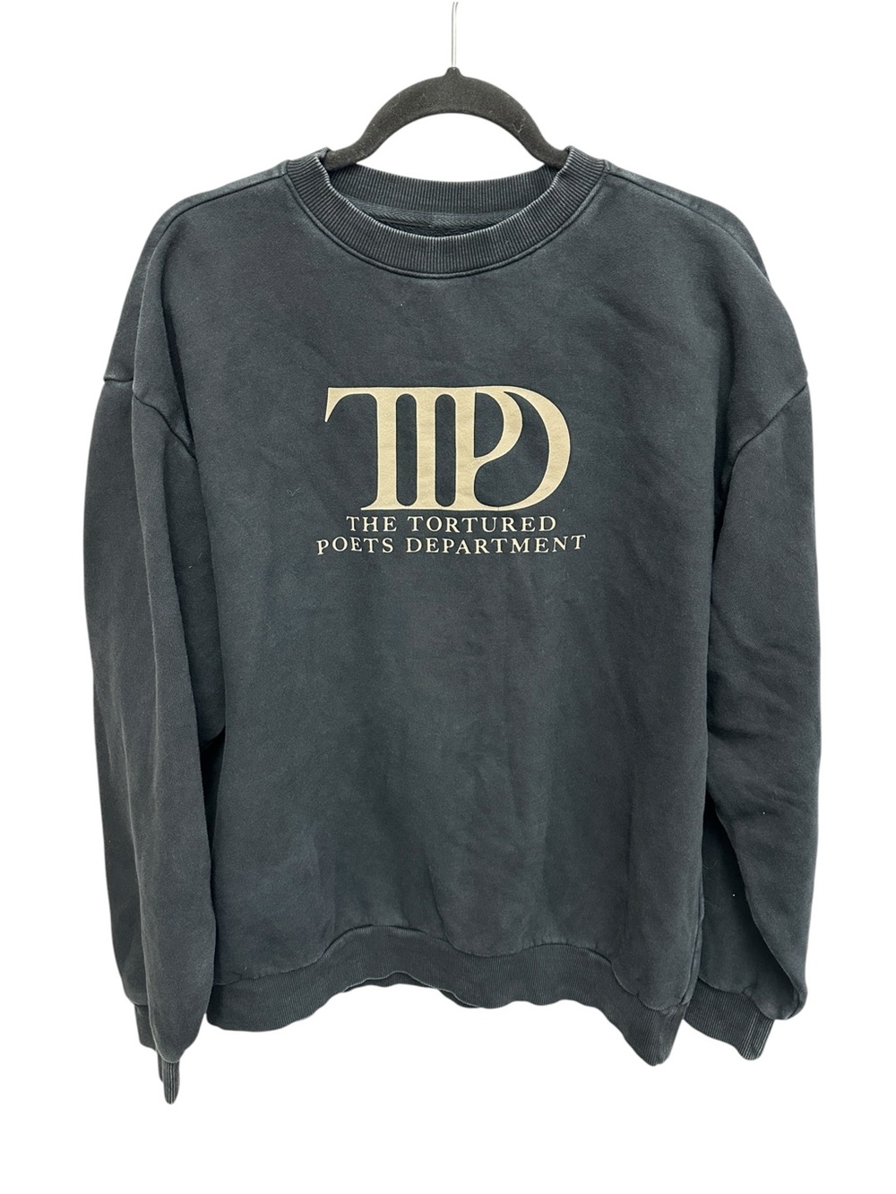 Taylor Swift The Tortured Poets Department Crewneck Sweatshirt Size L